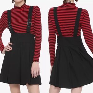 Hot Topic | Buckle Suspender Mini Skirt